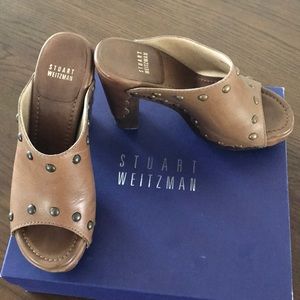 Stuart Weitzman Stud Clog Size 7.5
